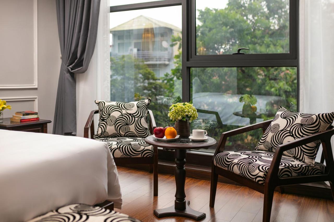 Salute Premium Hotel & Spa Hanoi Buitenkant foto