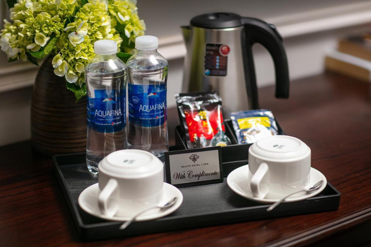 Salute Premium Hotel & Spa Hanoi Buitenkant foto