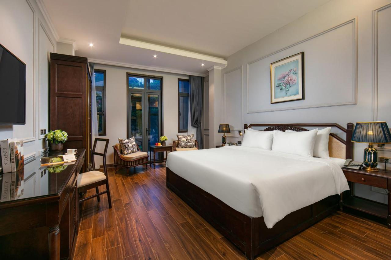 Salute Premium Hotel & Spa Hanoi Buitenkant foto